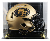 49ers Christian McCaffrey Signed Rave F/S Speed Proline Helmet W/ Case Fanatics