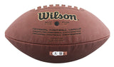 Jets Darrelle Revis Signed Wilson Super Grip Football W/ Case BAS Witnessed