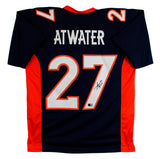 Steve Atwater Authentic Signed Navy Pro Style Jersey Autographed BAS Witnessed 2