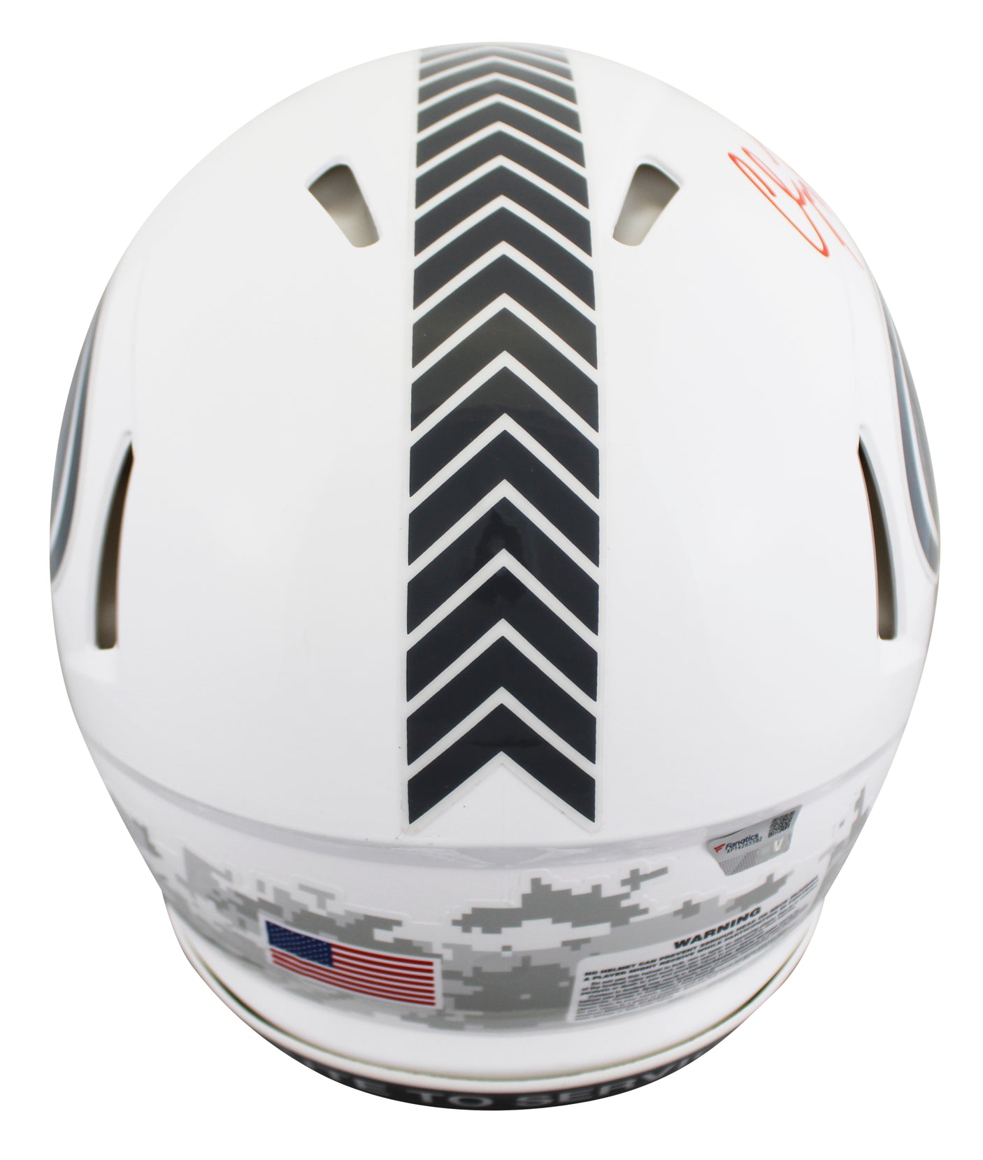 49ers Christian McCaffrey Signed STS III F/S Speed Proline Helmet W/ Case Fan