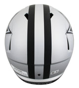 Cowboys Dez Bryant Signed Rave Full Size Speed Rep Helmet W/ Case BAS Witnessed