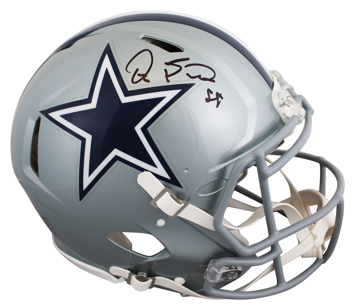 Cowboys Dez Bryant Signed Full Size Speed Proline Helmet W/ Case BAS Witnessed