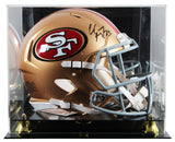 49ers Christian McCaffrey Signed Full Size Speed Proline Helmet W/ Case Fanatics