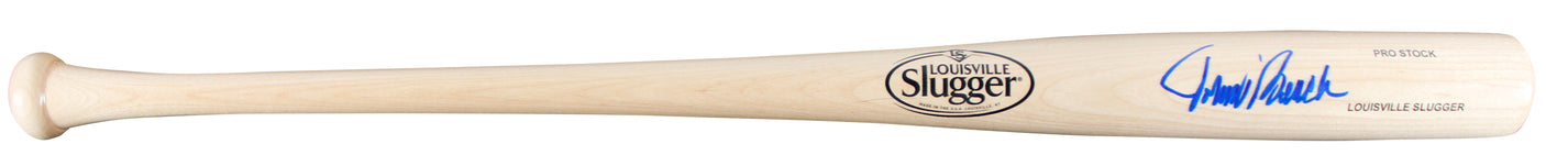 Reds Johnny Bench Signed Blonde Louisville Slugger Baseball Bat Fanatics