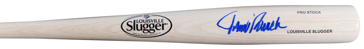 Reds Johnny Bench Signed Blonde Louisville Slugger Baseball Bat Fanatics