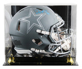 Cowboys Dez Bryant Signed Slate Full Size Speed Proline Helmet W/ Case BAS Wit