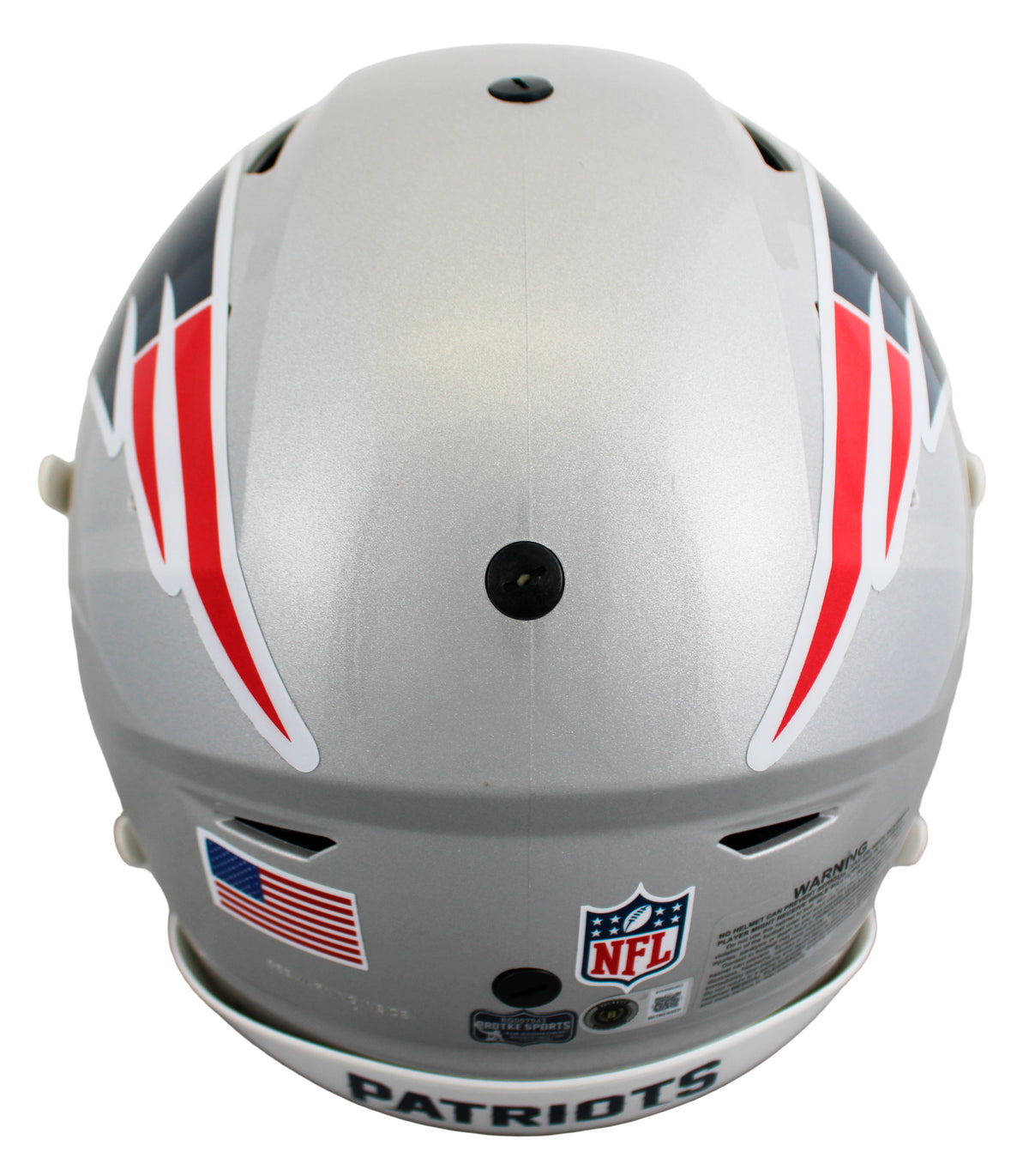 Patriots Rob Gronkowski Signed Speed Flex Full Size Helmet BAS Witnessed
