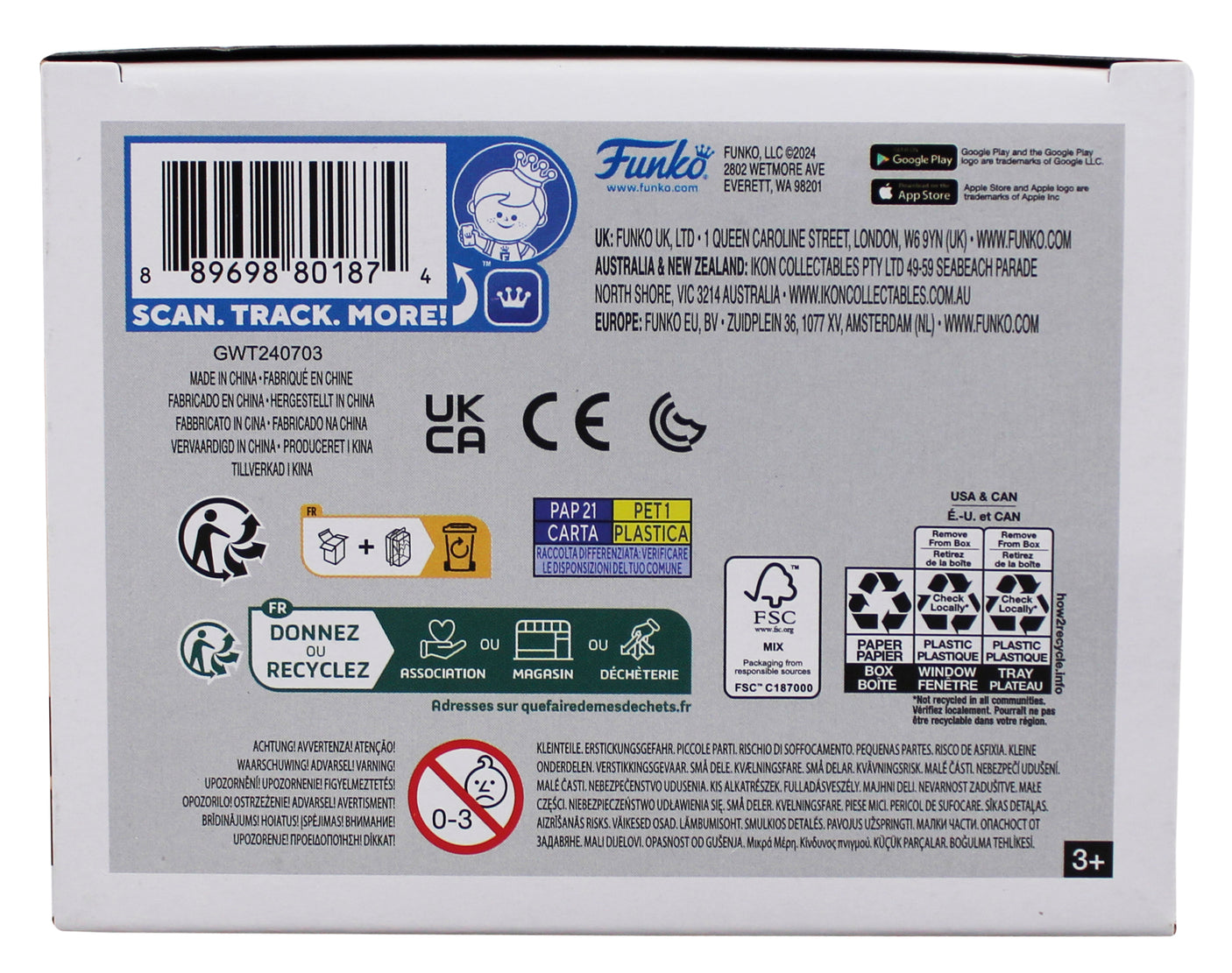 Courtney Cox Friends Signed Monica Geller #1649 Funko Pop Figure BAS #BR24603