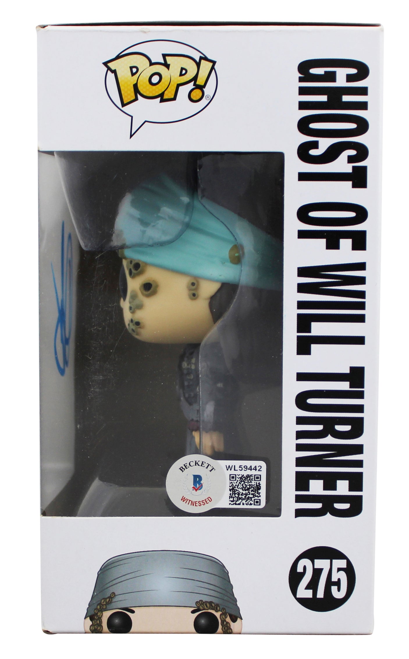 Orlando Bloom Pirates Of The Caribbean Signed #275 Funko Pop Figure BAS #WL59442