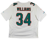 Dolphins Ricky Williams Authentic Signed White Nike Limited Jersey BAS Witnessed