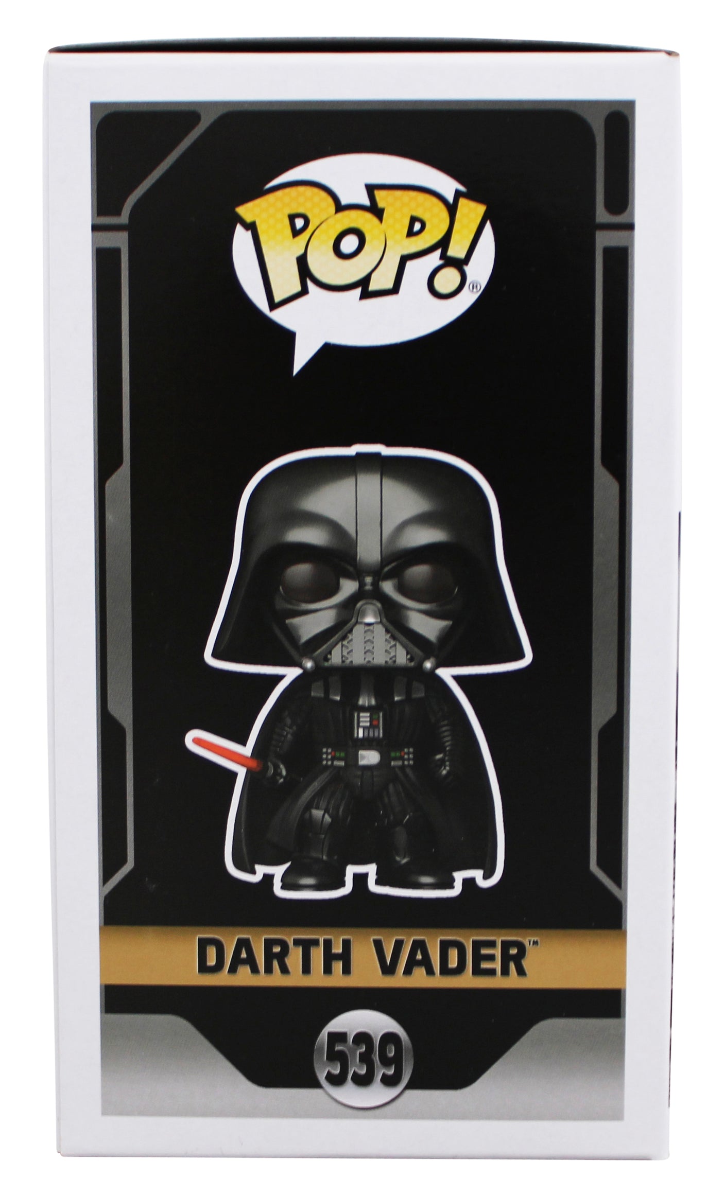 Hayden Christensen Star Wars Signed Vader #539 Funko Pop Figure BAS #BQ48325