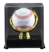 Red Sox David Ortiz Authentic Signed Oml Baseball W/ Case BAS Witnessed