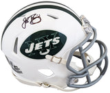 Jets John Riggins Signed 1965-77 TB Speed Mini Helmet W/ Case BAS Witnessed