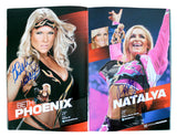WWE Superstars (54) Rhodes, Kane, Sheamus, Mysterio Signed Official Program BAS