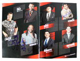 WWE Superstars (54) Rhodes, Kane, Sheamus, Mysterio Signed Official Program BAS