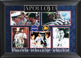 Apollo 13 (3) Hanks, Bacon, & Paxton Signed 8x10 Framed Photo BAS #AC71225