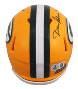 Packers Dave Robinson "HOF 2013" Authentic Signed Speed Mini Helmet BAS Wit