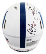 Colts (3) Faulk, Dickerson & James Signed F/S Speed Proline Helmet W/ Case BAS W