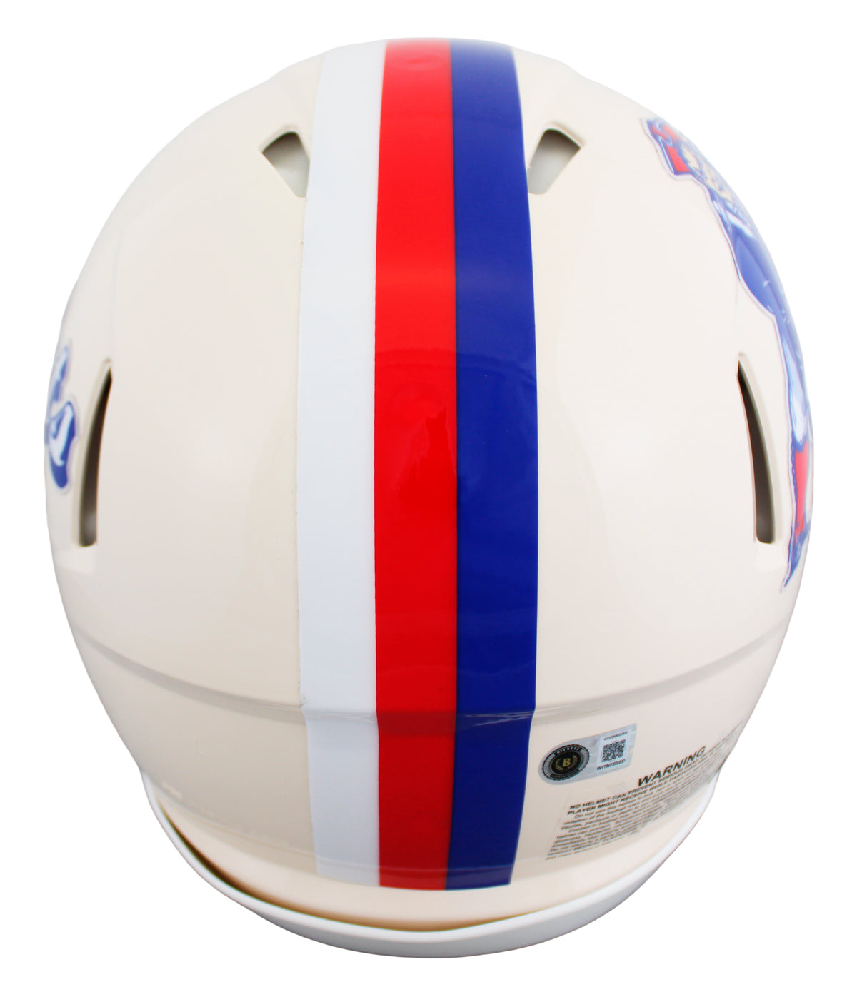 Patriots Rob Gronkowski Signed Retro Full Size Speed Proline Helmet BAS Witness