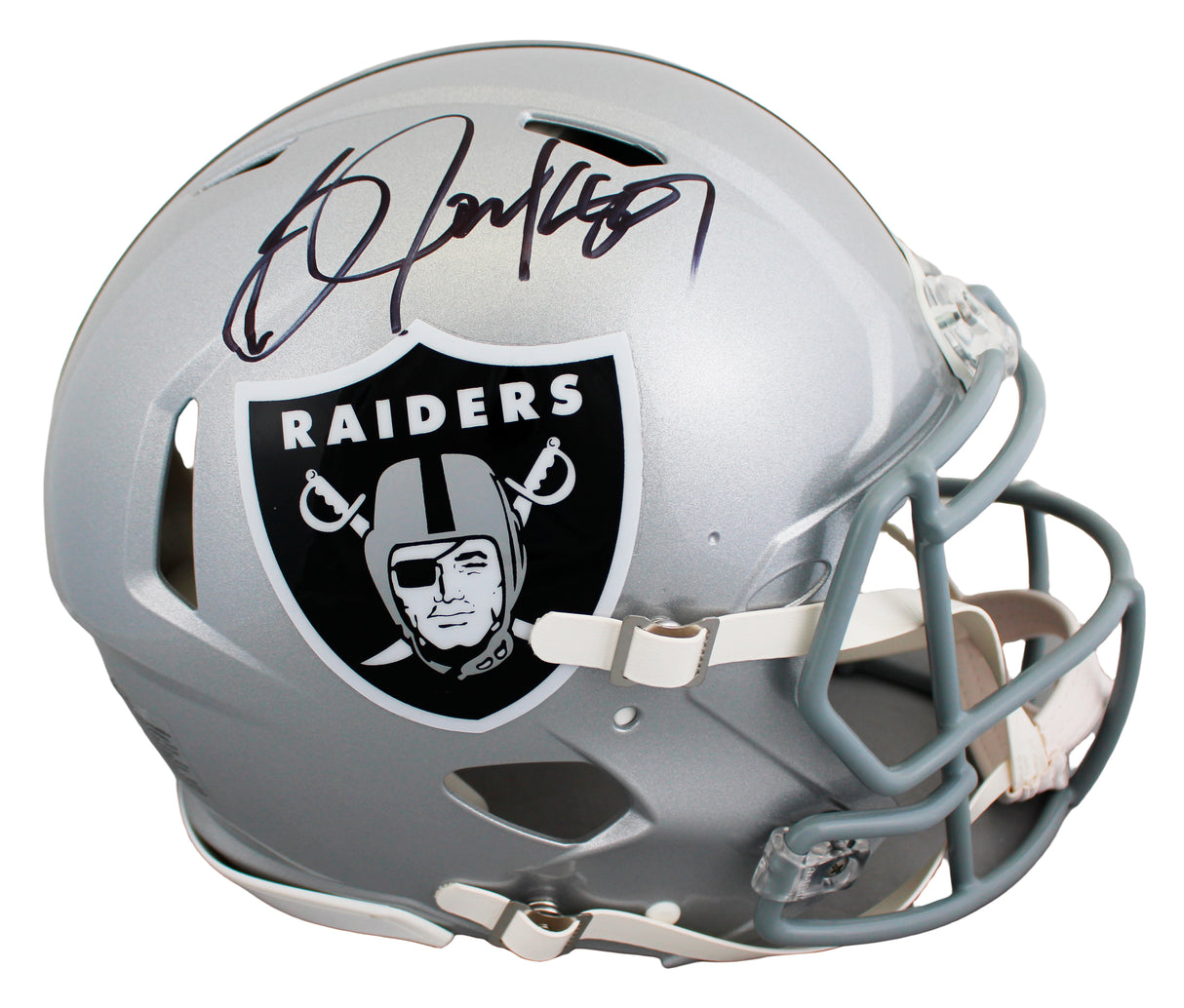 Raiders Bo Jackson Authentic Signed Full Size Speed Proline Helmet BAS Witnessed