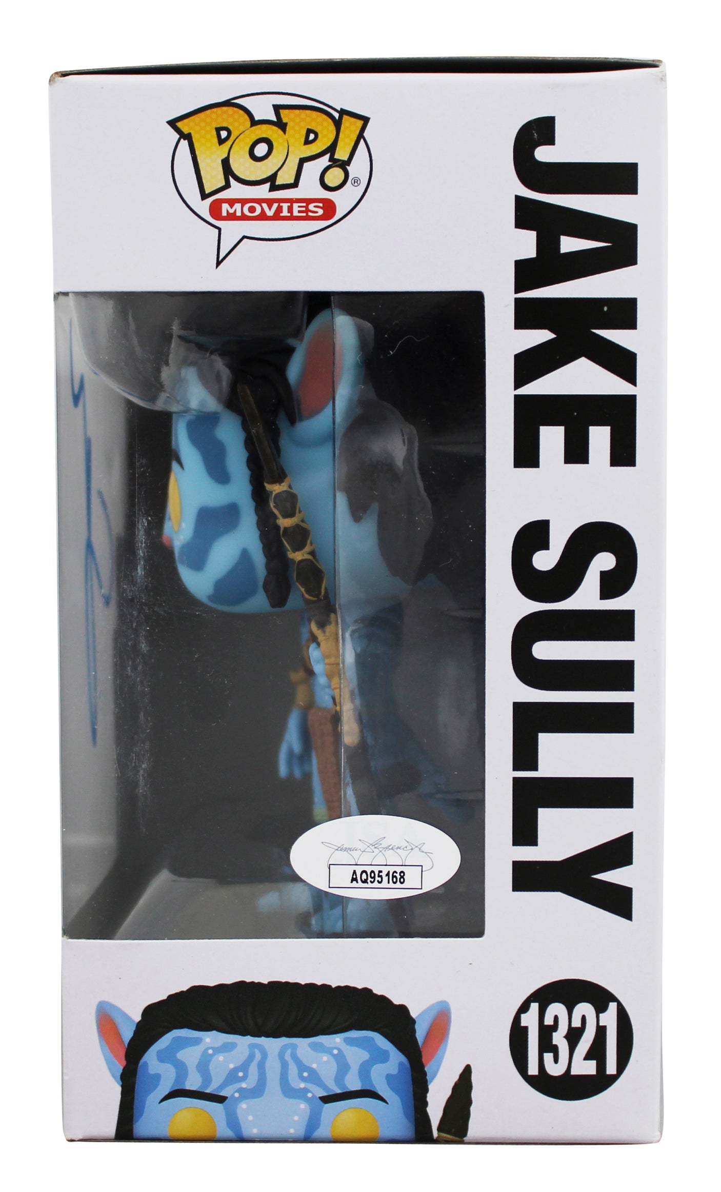 Sam Worthington Avatar Signed Jake Sully #1321 Funko Pop Figure JSA #AQ95168