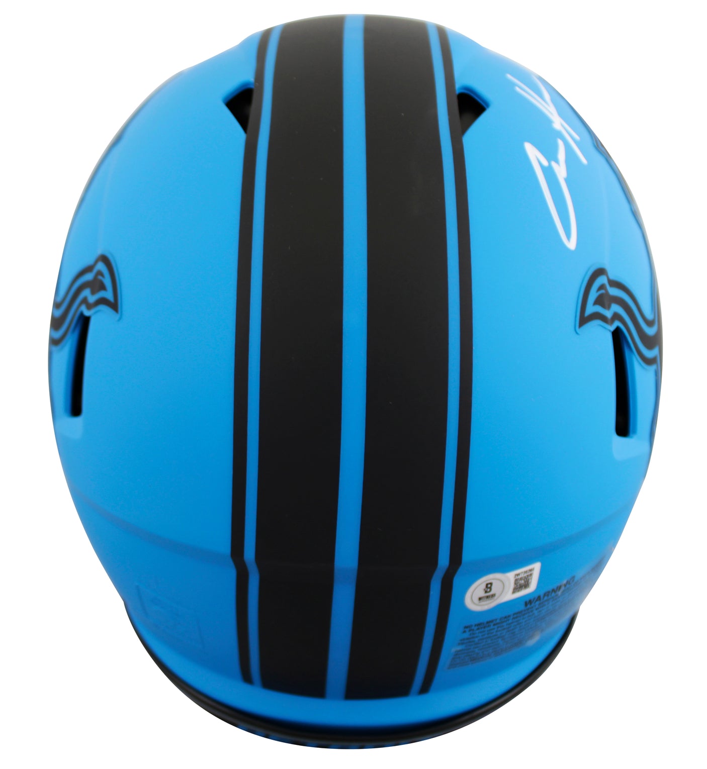 Lions Aidan Hutchinson Signed Rave Full Size Speed Proline Helmet BAS Witnessed