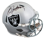 Raiders Bo Jackson Authentic Signed Full Size Speed Rep Helmet BAS Witnessed