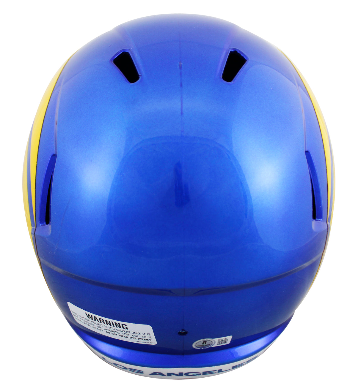 Rams Kyren Williams Signed Full Size Speed Rep Helmet BAS Witnessed #BM06166