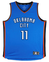 Thunder Enes Kanter Signed Blue Fanatics Swingman Jersey PSA/DNA #AK30573