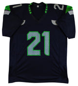 Devon Witherspoon Authentic Signed Navy Pro Style Jersey BAS Witnessed