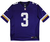 Vikings Jordan Addison Authentic Signed Purple Nike Limited Jersey BAS Witnessed