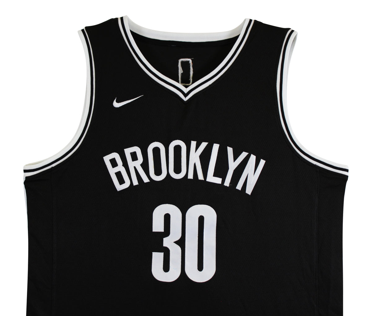 Nets Seth Curry Authentic Signed Black Nike Swingman Jersey BAS #BK88794