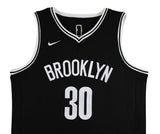 Nets Seth Curry Authentic Signed Black Nike Swingman Jersey BAS #BK88794