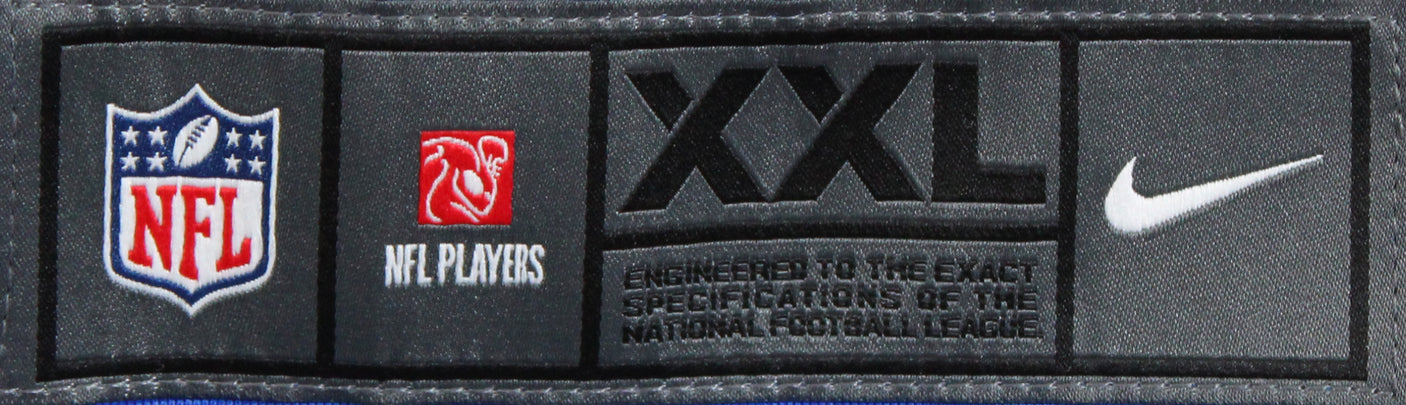 Rams Puka Nacua Authentic Signed Blue Nike Limited Jersey Autographed Fanatics