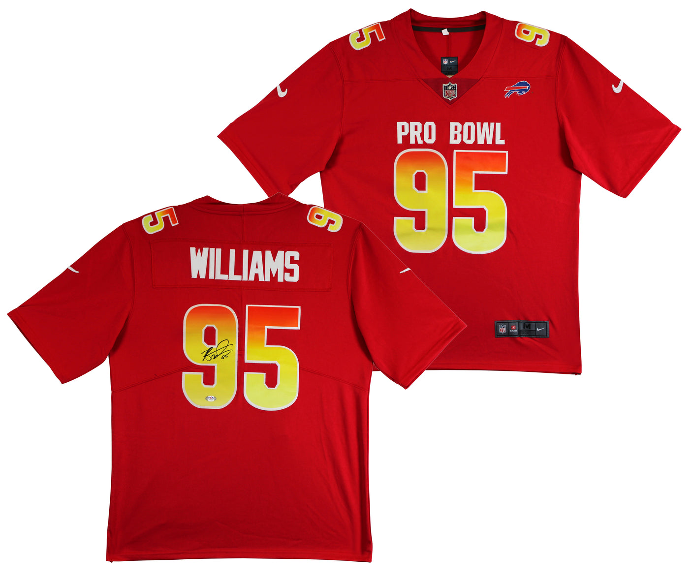 Bills Kyle Williams Authentic Signed Red Nike Pro Bowl Jersey PSA/DNA #AL51236