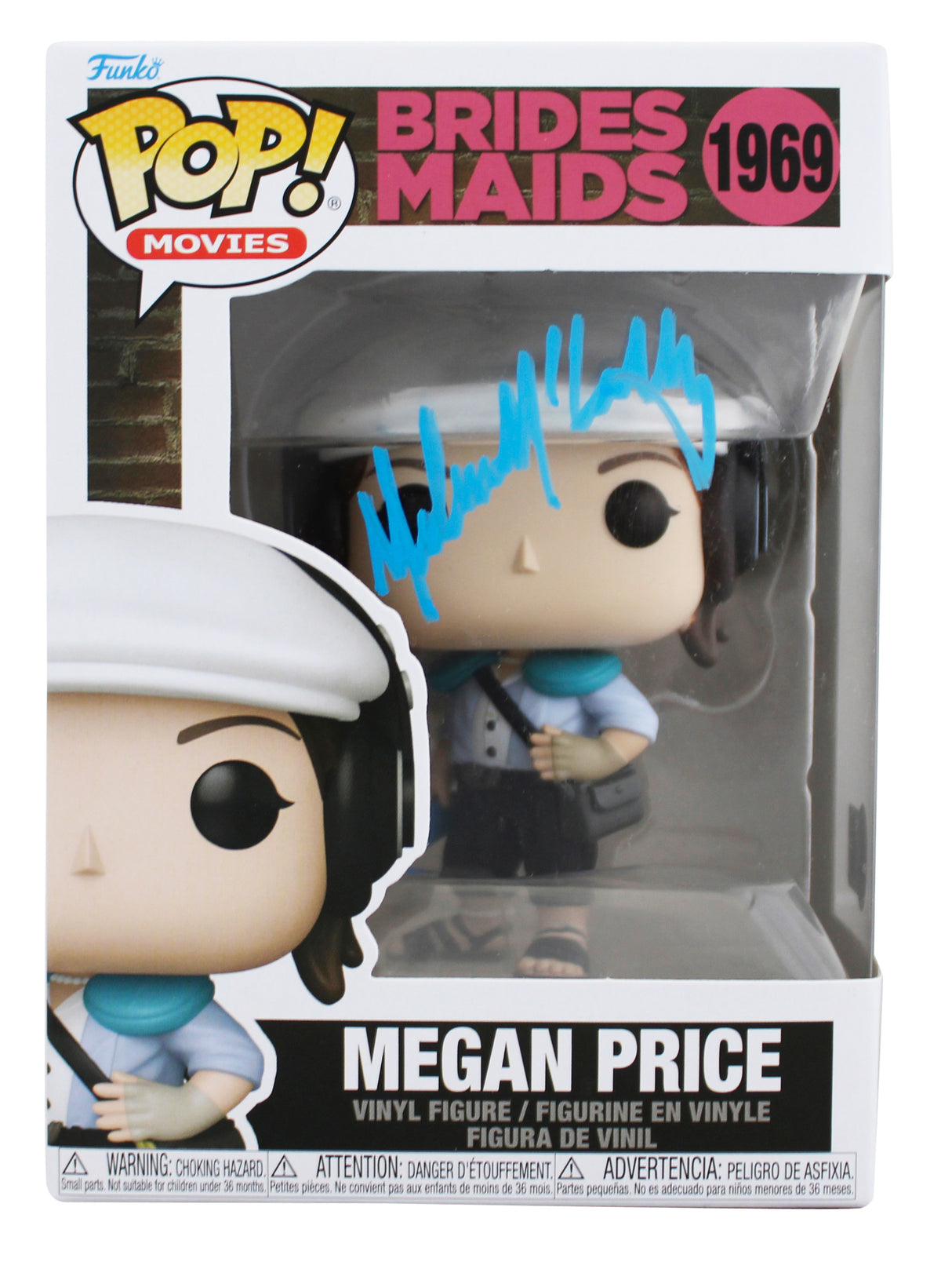 Melissa McCarthy Bridesmaids Signed Megan #1969 Funko Pop Figure BAS #BP97375