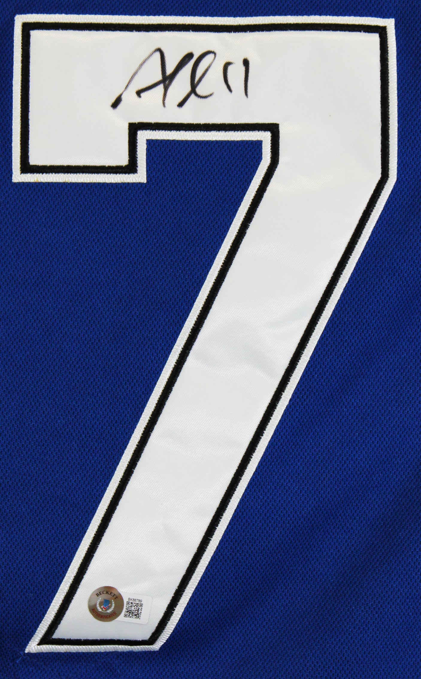 Lightning Alex Killorn Authentic Signed Blue Adidas Jersey BAS #BK88789