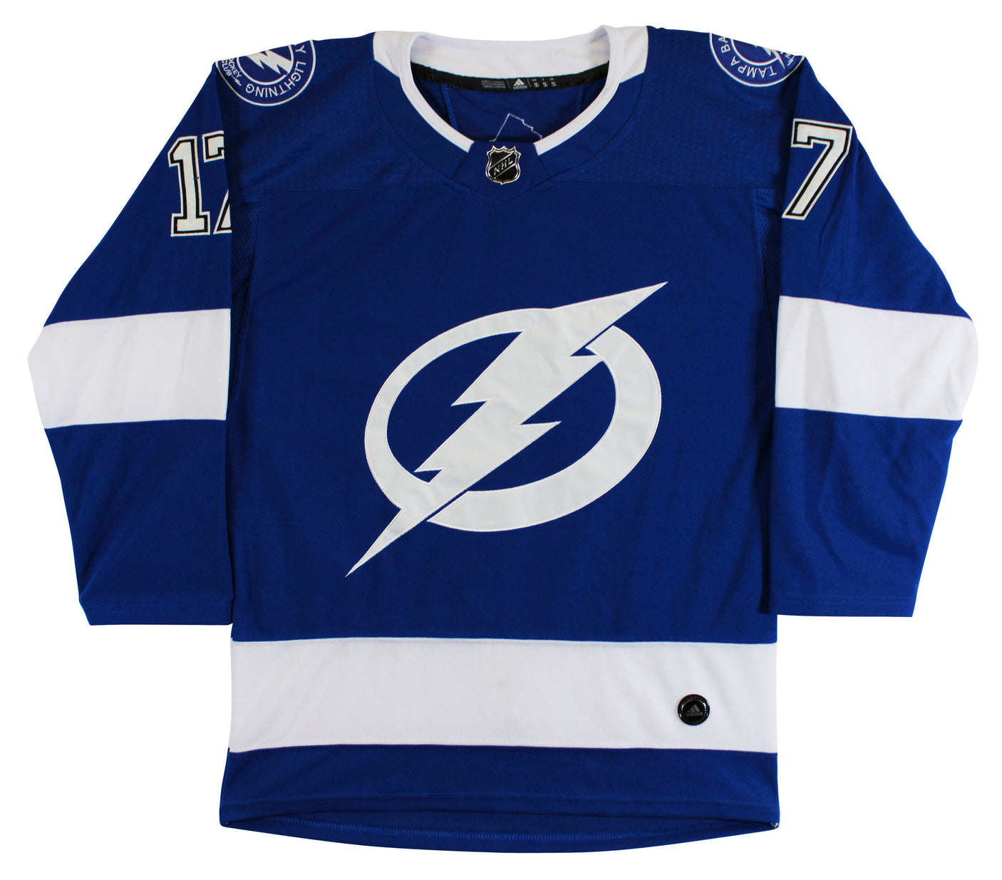 Lightning Alex Killorn Authentic Signed Blue Adidas Jersey BAS #BK88789