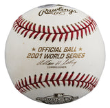 D-Backs Luis Gonzalez "2x Insc" Signed 2001 WS Logo Baseball BAS #2W636574