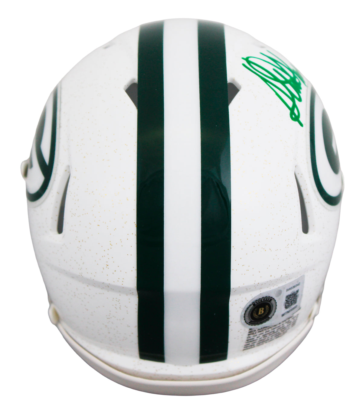 Packers Sterling Sharpe Signed 2024 On-Field Alt Speed Mini Helmet BAS Witnessed