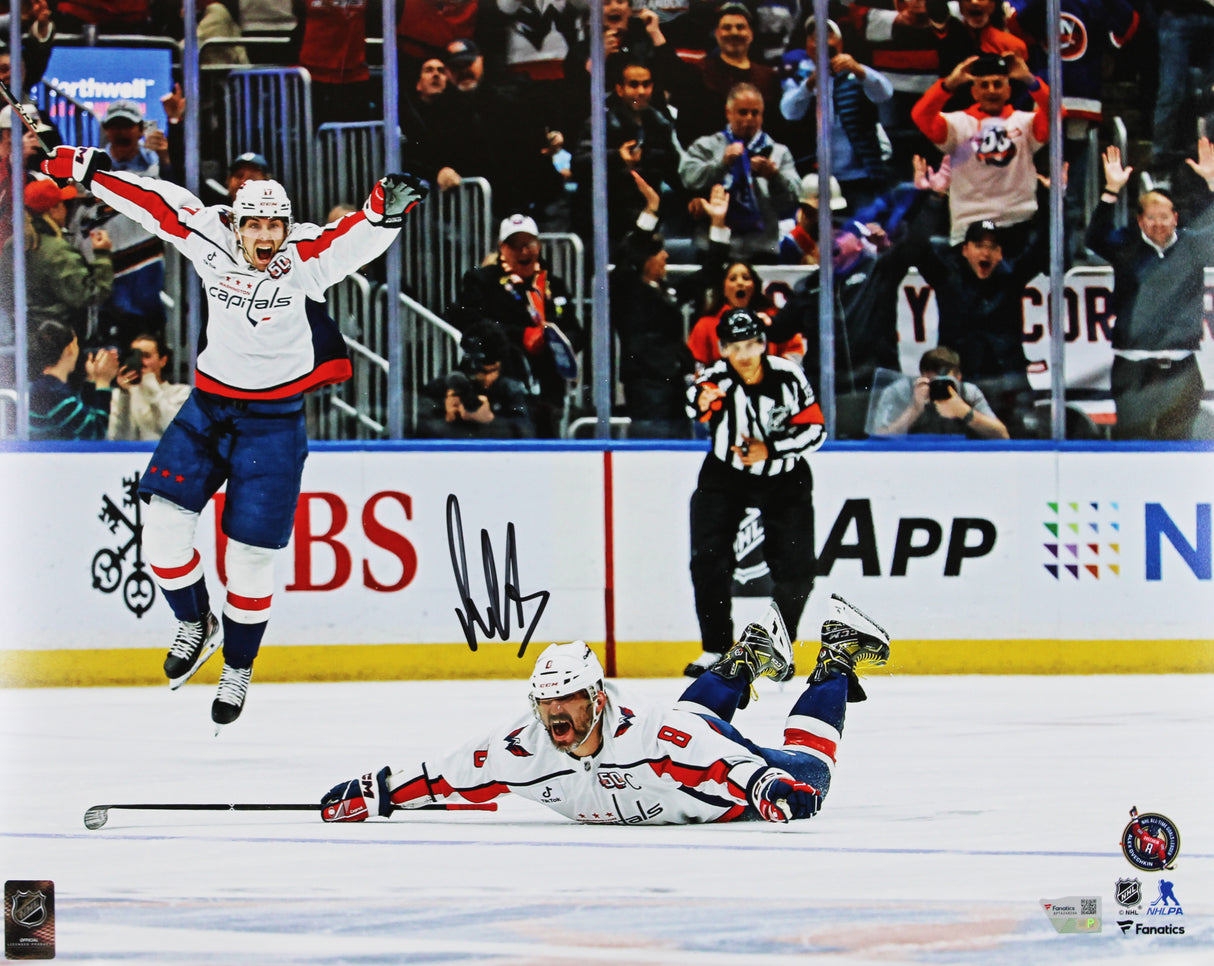 Capitals Alex Ovechkin Signed 16x20 NHL All-Time Goals Leader Framed Photo Fan