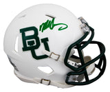 Baylor Mike Singletary Authentic Signed Speed Mini Helmet W/ Case BAS Witnessed