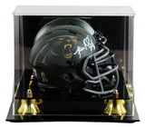 Panthers Luke Kuechly Signed 2025 STS IV Speed Mini Helmet W/ Case BAS Witnessed