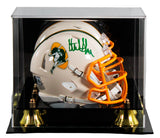 Packers Sterling Sharpe Signed Retro Speed Mini Helmet W/ Case BAS Witnessed
