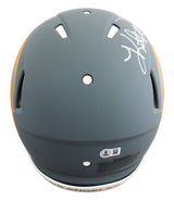 (4) Bruce, Warner, Faulk +1 Signed Slate F/S Speed Proline Helmet W/ Case BAS W