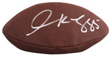 Titans Derrick Mason Authentic Signed Wilson Super Grip Football BAS #BW21197