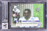 Cowboys Emmitt Smith Authentic Signed 1992 Ultra #88 Card Auto 10! BAS Slabbed