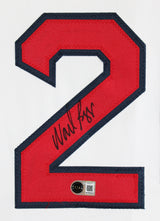 Wade Boggs Authentic Signed White Pro Style Jersey Autographed BAS Witnessed 2