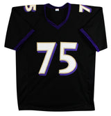 Jonathan Ogden "HOF 13" Authentic Signed Black Pro Style Jersey BAS Witnessed 2