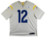 Rams Puka Nacua Authentic Signed Bone Nike Limited Jersey Autographed Fanatics